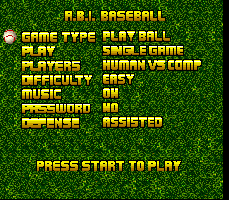Super RBI Baseball Screenthot 2